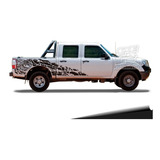 Calco Ford Ranger 1998 - 2011 Dragon Lado Derecho