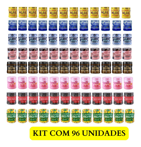 Kit De Gel Para Massagem Dores Rhenuks Atacado Revender Musc