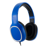 Auricular Vincha Con Cable Dynamic Pump Soul L500 Color Azul