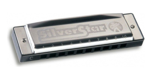 Gaita De Boca Hohner Silver Star 504/20 Em A Enthusiast S