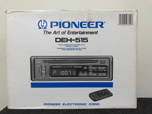Radio Toca Cd Pioneer Antigo Anos 90 Sem Uso Raridade 1995