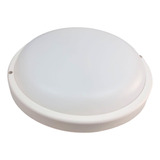 Tortuga Plafon Led Redonda Exterior Ip65 Negra / Blanca 24w