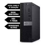 Cpu Dell 5060 Core I7 8ª Geraçao 8gb Ddr4 Hd 1tb | Windows10