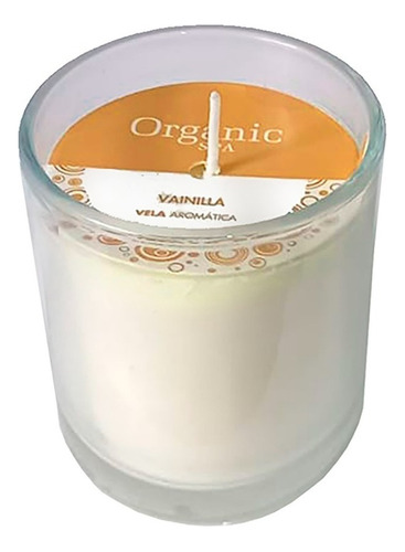 Vela Basic Vainilla . Cera De Soja Organic Spa  