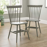 Sauder New Grange Spindle Back Chair, L: 20.47  X W: 21.26  