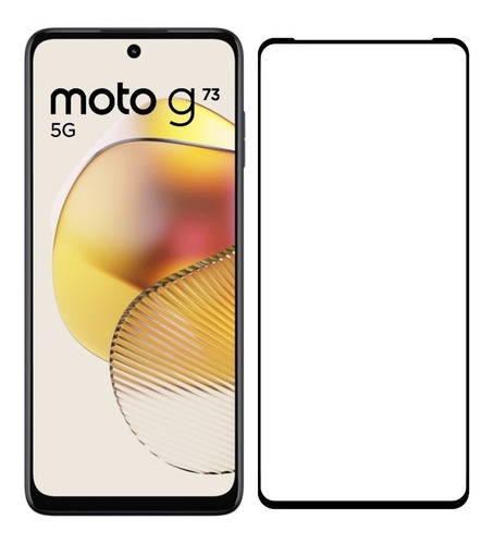 Película Protetora De Vidro 3d Para Motorola Moto G73