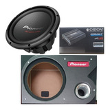 Kit Subwoofer Pioneer Ts-w312d4 + Amplificador Orion +cajon 