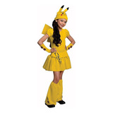 Vestidos Cos Pikachu Para Niños