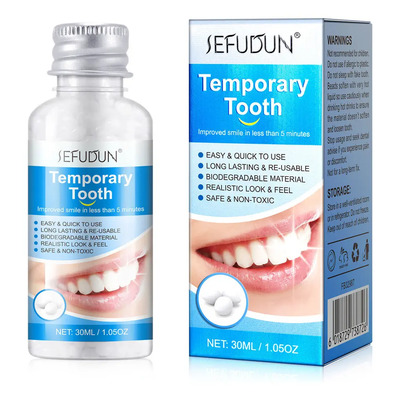 / Pasta De Dientes Con Orificio Para Dientes, Pegamento