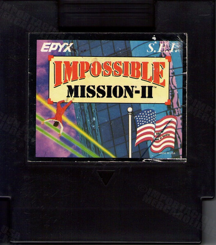 Impossible Mission 2 Original Edición Sei Nintendo Nes Raro