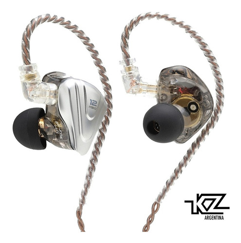 Auriculares In Ear Kz Zsx Terminator Monitoreo 6 Vias $