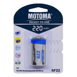 Bateria Recargable 9v 220mah Motoma