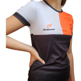 Remera Bullpadel Mujer Padel Modelo Exclusivo Microfibra 