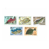  Rusia 1983 Fauna Marina Serie 5val Mint Completa 5017/21 