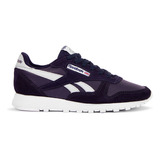 Zapatillas Reebok Classic Leather Azul Gris Hombre