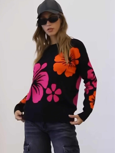 Sweater Grueso Bremer Flores