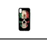 Funda Protector Para iPhone Calavera Mexico Vip