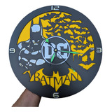 Reloj Pared Batman 3d Regalo Personalizado Nombre 