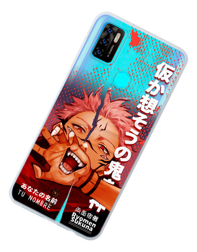 Funda Para Zte Jujutsu Kaisen Sukuna Ryomen Con Nombre