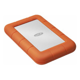 Disco Duro Lacie Portable Rugged Mini 4tb Usb 3.0 Naranja