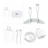 Cargador iPhone Carga Rapida + Cable iPhone X/11/12/13/14