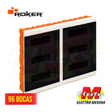 Tablero Embutir 96 Bocas Zm 796 Premium Roker Electro Medina