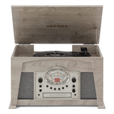 Crosley Cr7015a-gy Medley De 3 Velocidades De Vinilo Turntab