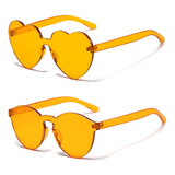 Lkeye-gafas De Sol Sin Montura De Fiesta De Moda Gafas Trans