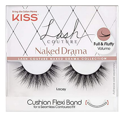 Pestañas Postizas - Kiss Lash Couture Naked Drama - Lacey