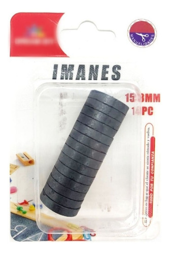 Set De 14 Imanes De 15mmx3mm