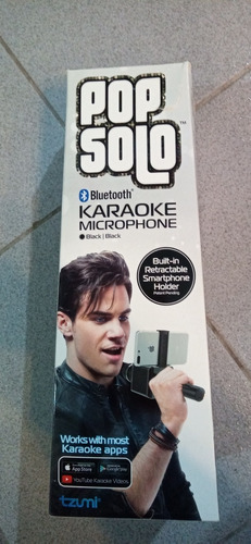 Micrófono Karaoke Bluetooth Inalámbrico Recargable Con Parla