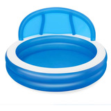 Alberca Bestway Piscina Para Niños Infable Techo 241x140cm Color Azul