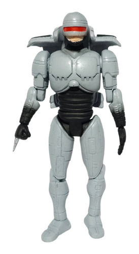 Figura Juguete Super Policia Robocop Gris 