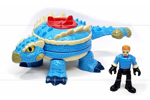 Imaginext Jurassic Ankylosaurus Dinossauro Mattel