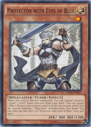 Protector With Eyes Of Blue (ldk2-enk07) Yu-gi-oh!