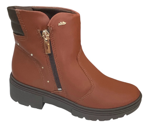 Bota Feminina Dakota Cano Baixo Salto De 4 Cm Confort G9572