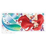 Rmk2360gm Sirenita Ariel Peel And Stick Adhesivos De Pa...