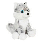 Peluche Lobo Siberiano  Mediano Perro Husky 27cm 70326