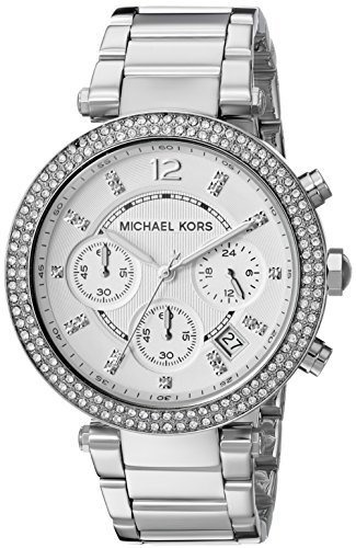 Reloj Michael Kors Parker Para Mujer En Tono Plateado Mk5353