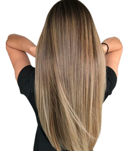 Promo !! Extensiones De Cabello Seminatural 65cm Largas 