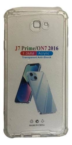 Funda Transparente Reforzada Compatible Con Samsung J7 Prime