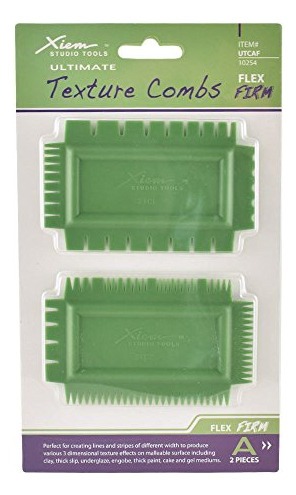 Xiem Tools Ultimate Texture Combs (firm, Set A)