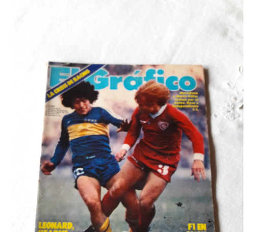 El Gráfico Nº 3222 7/7/1981 Maradona Fillol River Boca