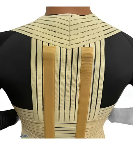 Faja Escoliosis Hernias Dorsolumbar Doble Soporte