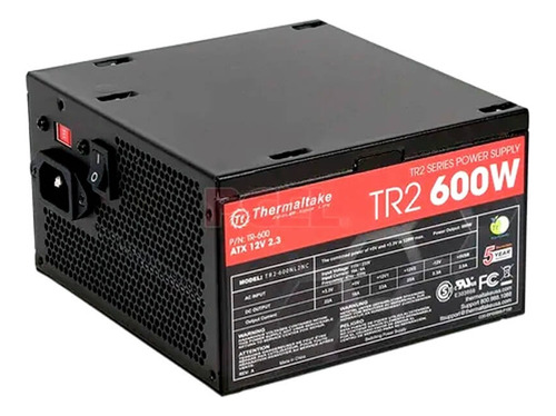 Fuente Alimentación Thermaltake Tr2 Series Tr2-600nl2nc 600w