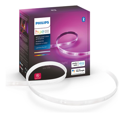 Philips Hue Kit Inicial Tira De Luz Inteligente Para Interio