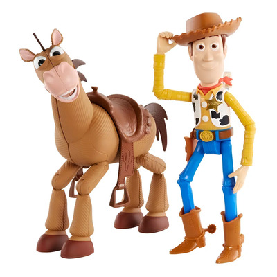 Toy Story Disney Pixar 4 Woody & Bullseye Paquete De 2 Carac | Envío gratis