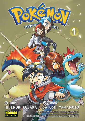 Pokemon 24 Oro Heartgold Y Plata Soulsilver 1 - Hidenori ...