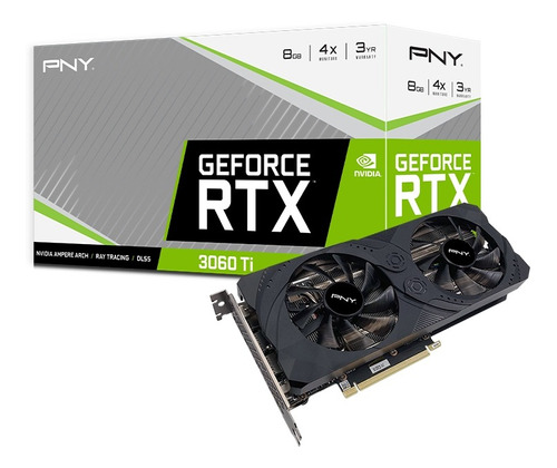 Nvidia Pny Geforce Rtx 3060 Ti Dual Fan 8 Gb - 8 Meses Uso!!