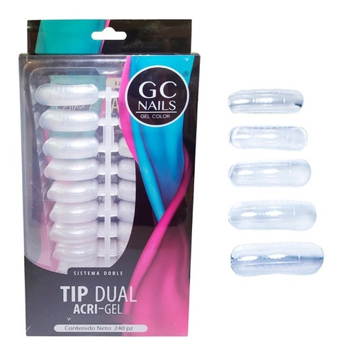 Tips Dual System Para Acrigel Gc Nails